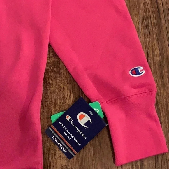 Champion Powerblend Pullover Sweatshirt Pink - Picture 5 of 9